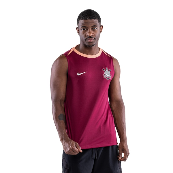 Camiseta Regata do Corinthians 26/27 Treino Nike Masculina Camiseta Regata do Corinthians 26/27 Treino Nike Masculina