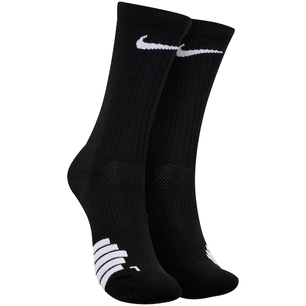 Meias Nike Elite Crew NBA Adulto 1 Par Meias Nike Elite Crew NBA Adulto 1 Par