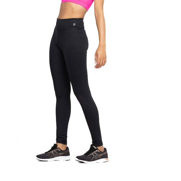 Calça Legging Oxer Feminina Campeão Slim Cós Baixo Média Compressão Calça Legging Oxer Feminina Campeão Slim Cós Baixo Média Compressão