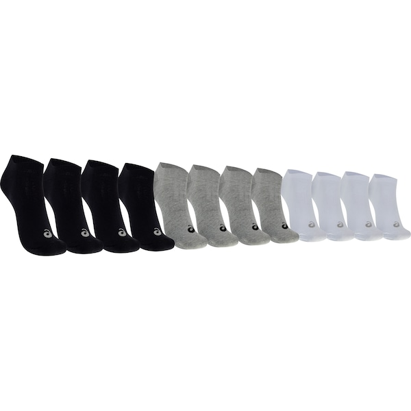 Kit de Meias Cano Curto ASICS Show Soft Tamanho 39 ao 44 Adulto Kit de Meias Cano Curto ASICS Show Soft Tamanho 39 ao 44 Adulto