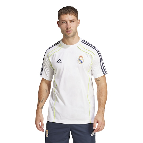 Camiseta do Real Madrid 25 Masculina adidas Manga Curta Urban Camiseta do Real Madrid 25 Masculina adidas Manga Curta Urban