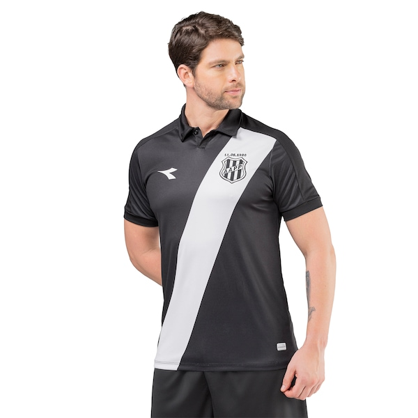Camisa Ponte Preta II 25/26 Torcedor Diadora Masculina Camisa Ponte Preta II 25/26 Torcedor Diadora Masculina