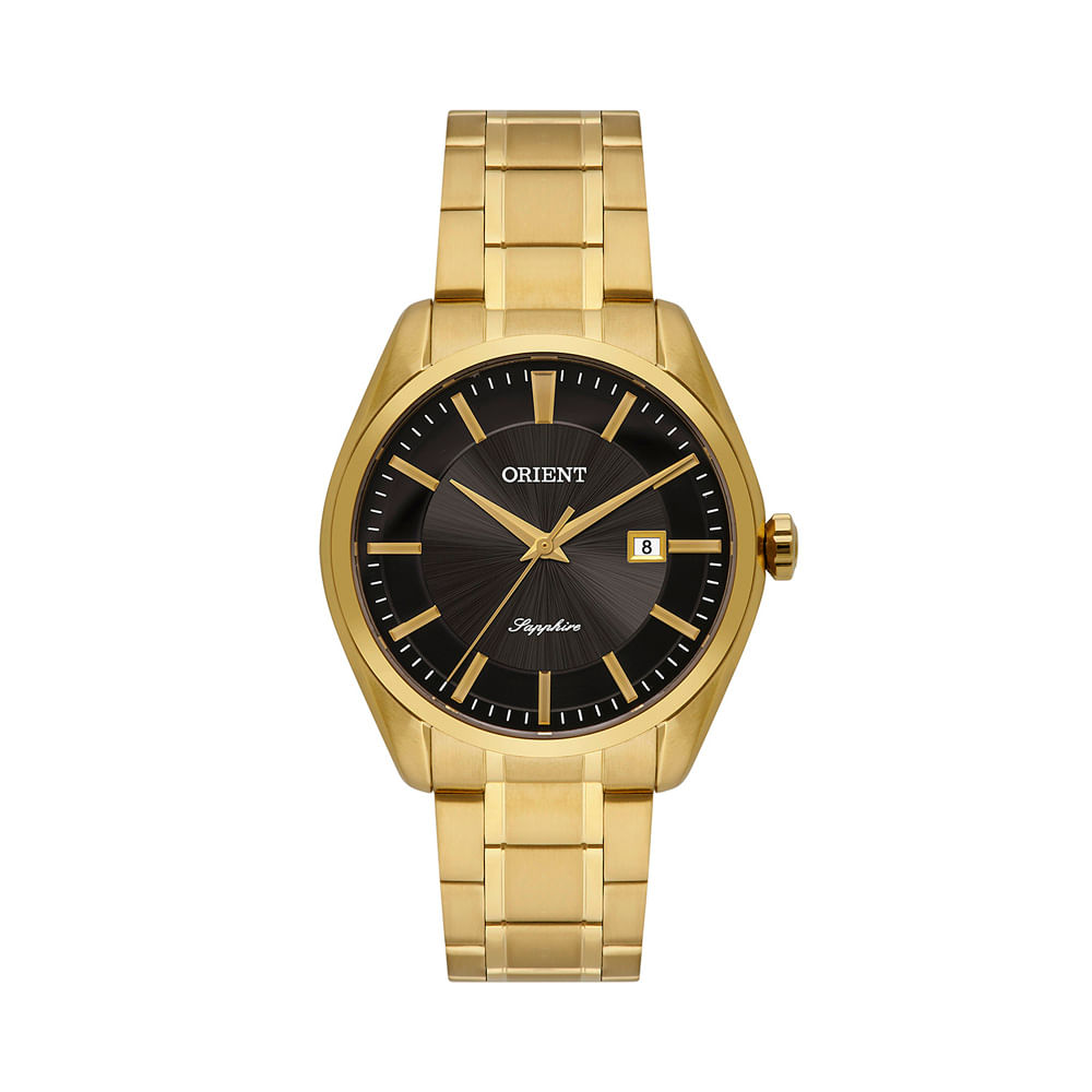 Relógio masculino orient analógico calendário mgss1255 g1kx dourado Relógio masculino orient analógico calendário mgss1255 g1kx dourado