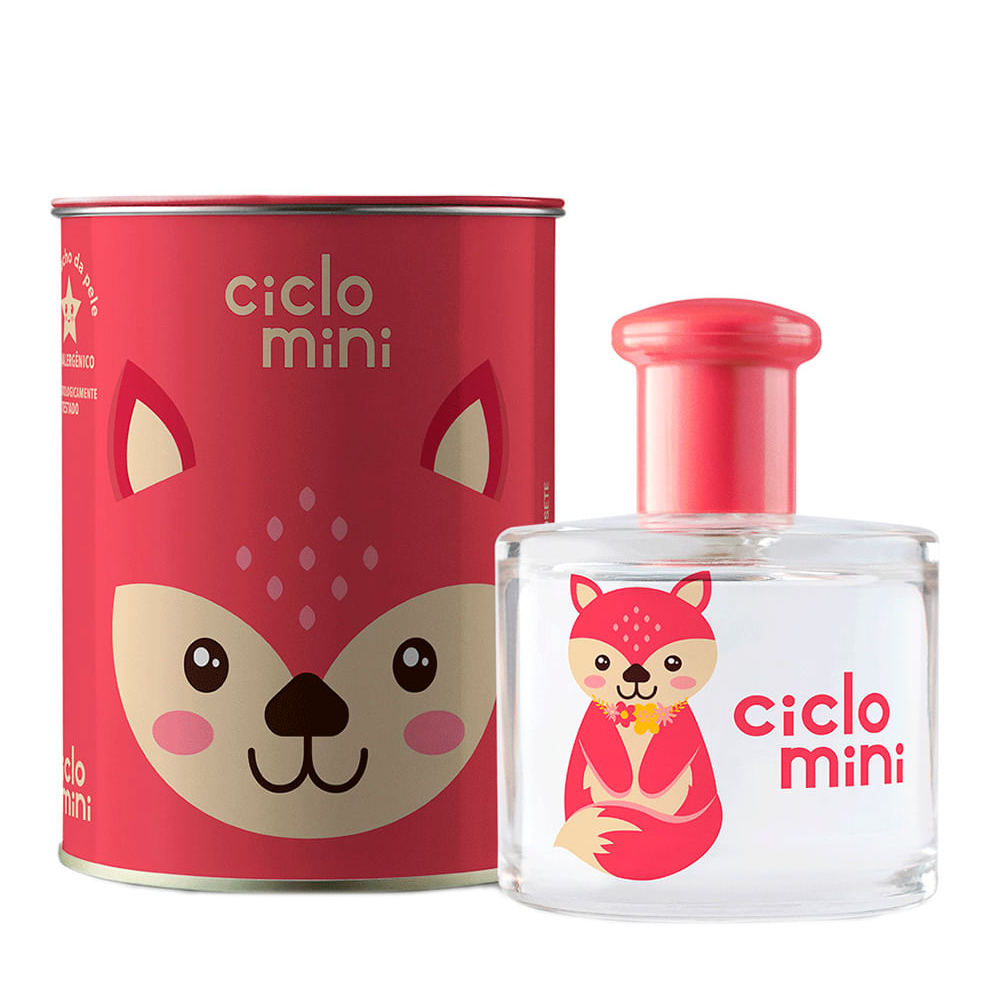 Água de Colônia Raposete Infantil Ciclo 100ml Água de Colônia Raposete Infantil Ciclo 100ml