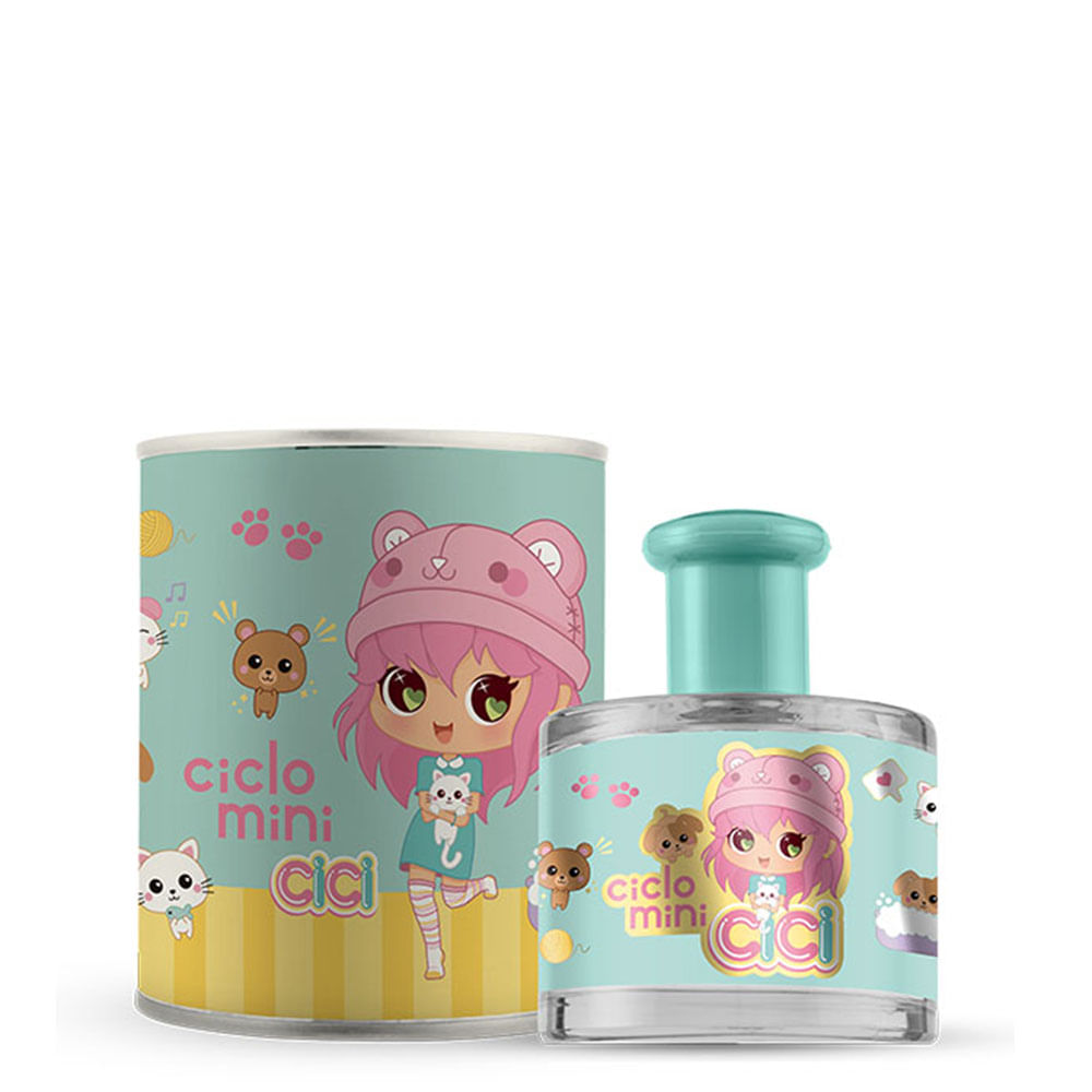 Água de Colônia Cici Zoe Infantil Ciclo 100ml Água de Colônia Cici Zoe Infantil Ciclo 100ml