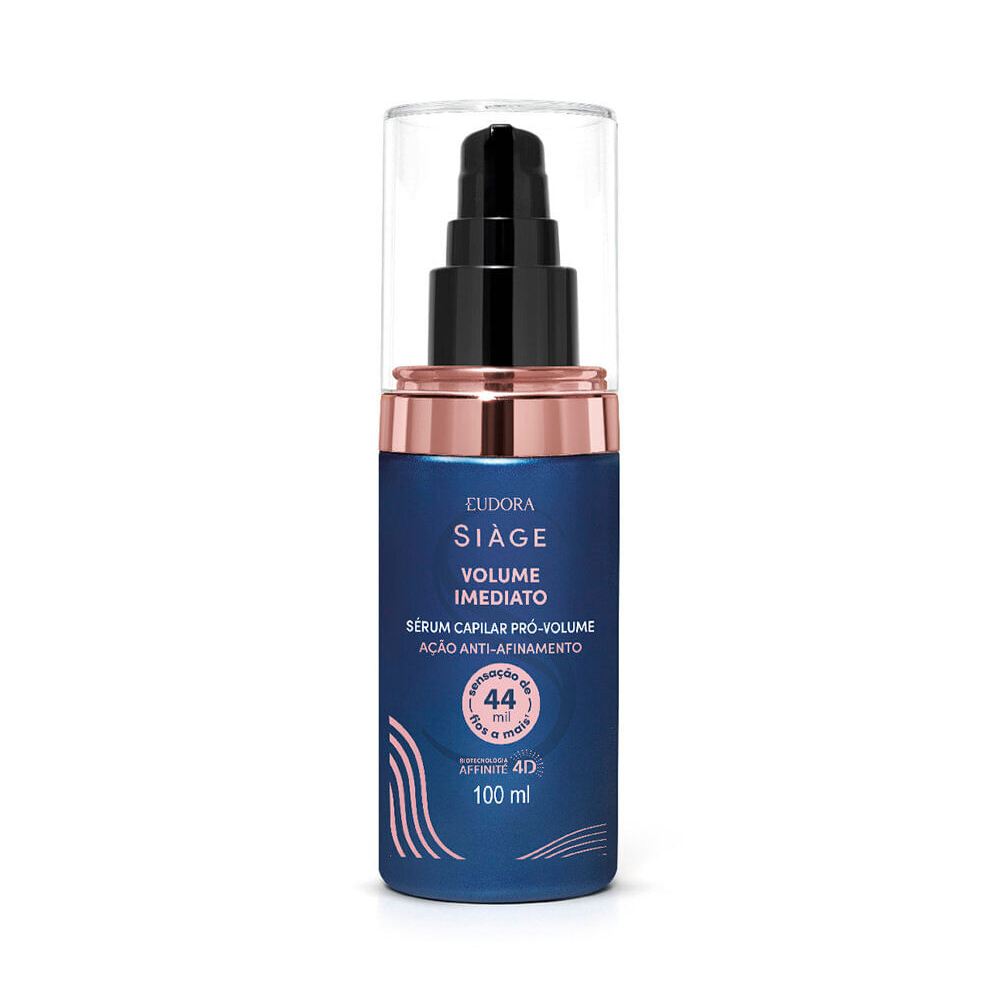Eudora siage serum pró volume volume imediato 100ml Eudora siage serum pró volume volume imediato 100ml