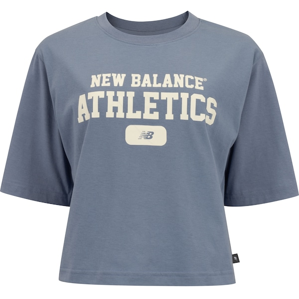 Blusa Cropped Feminina New Balance Heritage Blusa Cropped Feminina New Balance Heritage