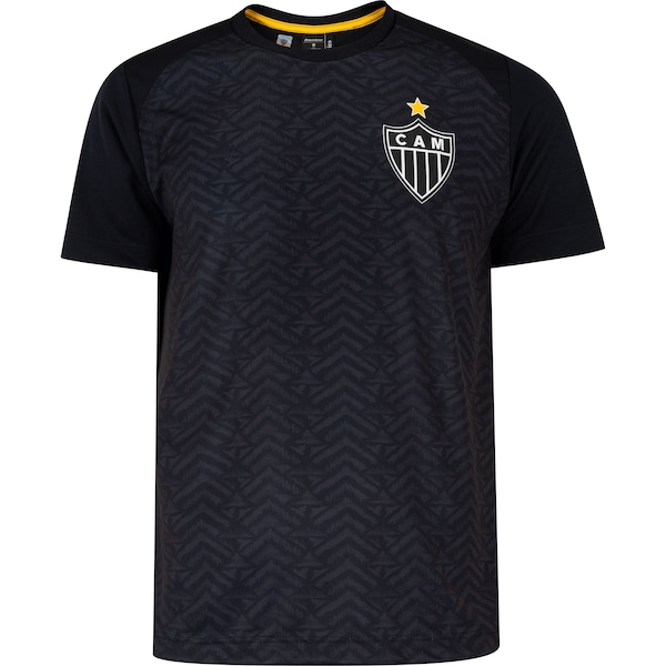 Camiseta do Atlético-MG Braziline Principia Masculina Camiseta do Atlético-MG Braziline Principia Masculina