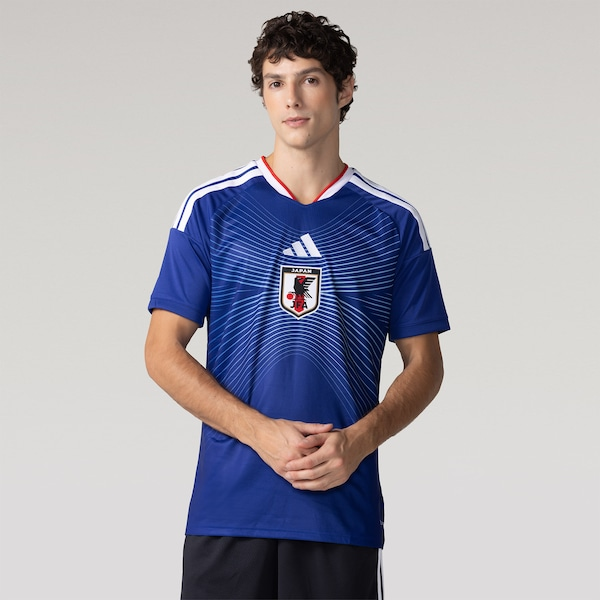 Camisa Seleção do Japão I 25/26 Torcedor adidas Masculina Camisa Seleção do Japão I 25/26 Torcedor adidas Masculina