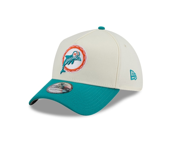 Boné Unissex New Era NFL 39THIRTY Miami Dolphins Aba Curva Boné Unissex New Era NFL 39THIRTY Miami Dolphins Aba Curva