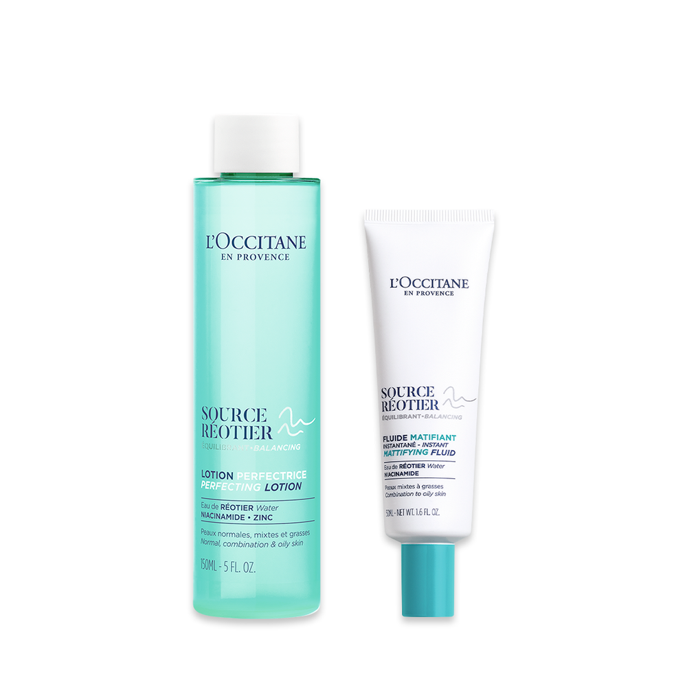 Combo Facial Matificante Source Réotier Combo Facial Matificante Source Réotier