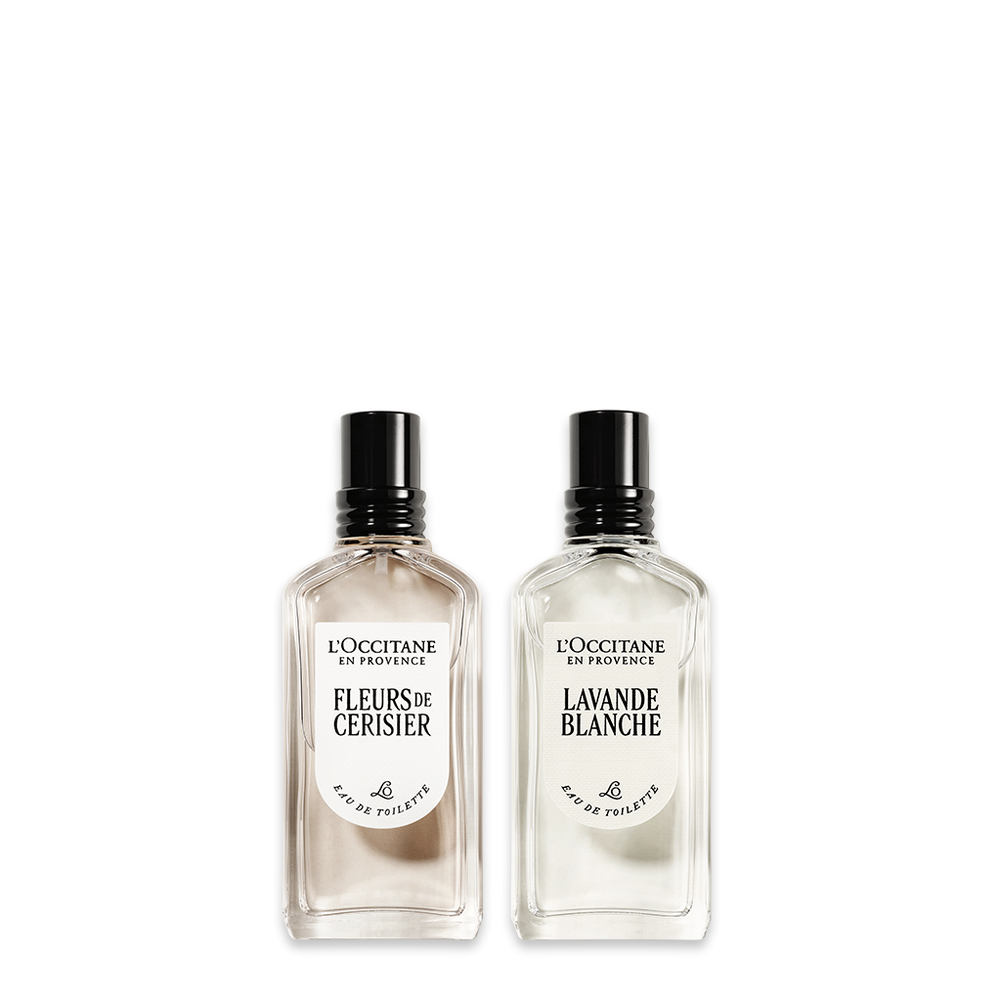 Duo Perfumado Fleurs de Cerisier e Lavande Blanche Duo Perfumado Fleurs de Cerisier e Lavande Blanche