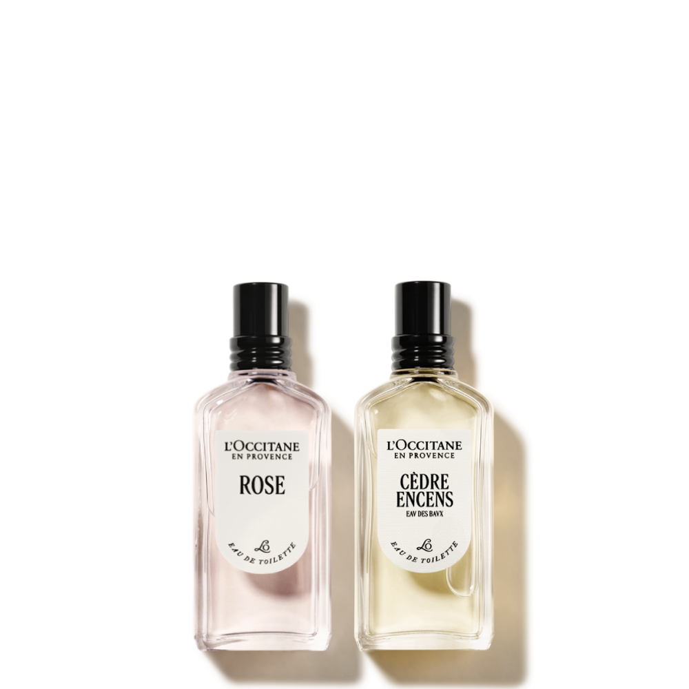 Duo Perfumado Rose 50mL (Rosas) e Cèdre Encens 50mL Duo Perfumado Rose 50mL (Rosas) e Cèdre Encens 50mL