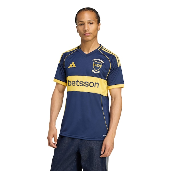 Camisa Boca Juniors I 25/26 Torcedor adidas Masculina Camisa Boca Juniors I 25/26 Torcedor adidas Masculina