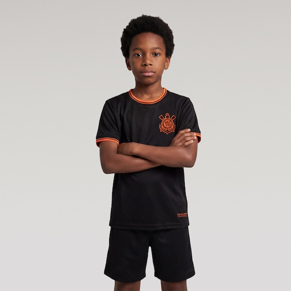 Camisa do Corinthians Licenciada Coimbra Infantil Camisa do Corinthians Licenciada Coimbra Infantil