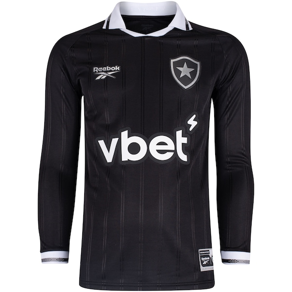 Camisa do Botafogo II 25/26 Manga Longa Torcedor Reebok Masculina Camisa do Botafogo II 25/26 Manga Longa Torcedor Reebok Masculina