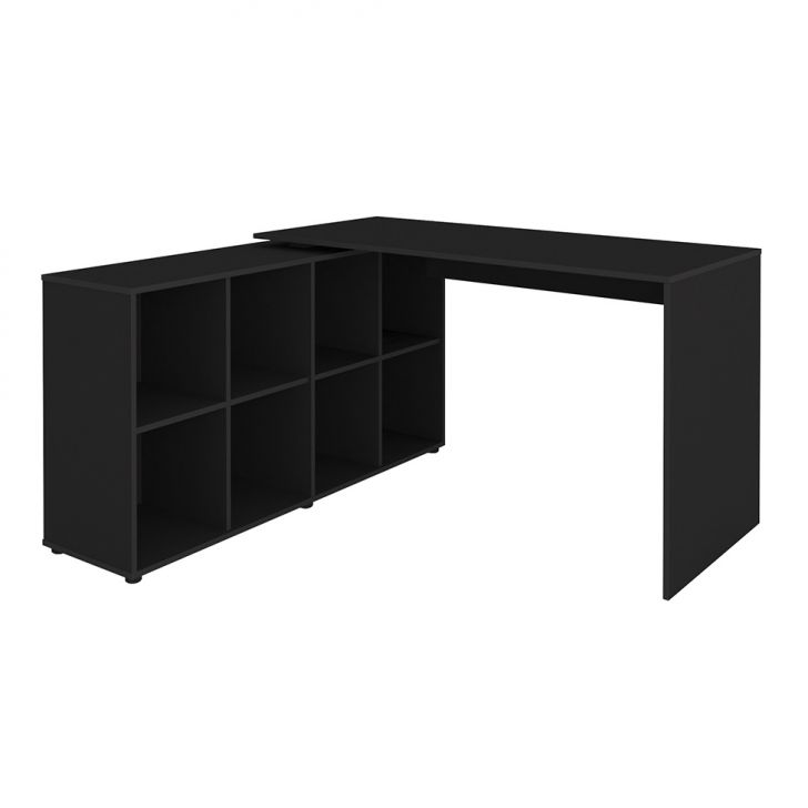 Mesa De Escritório Em L Nero Preta Mesa De Escritório Em L Nero Preta