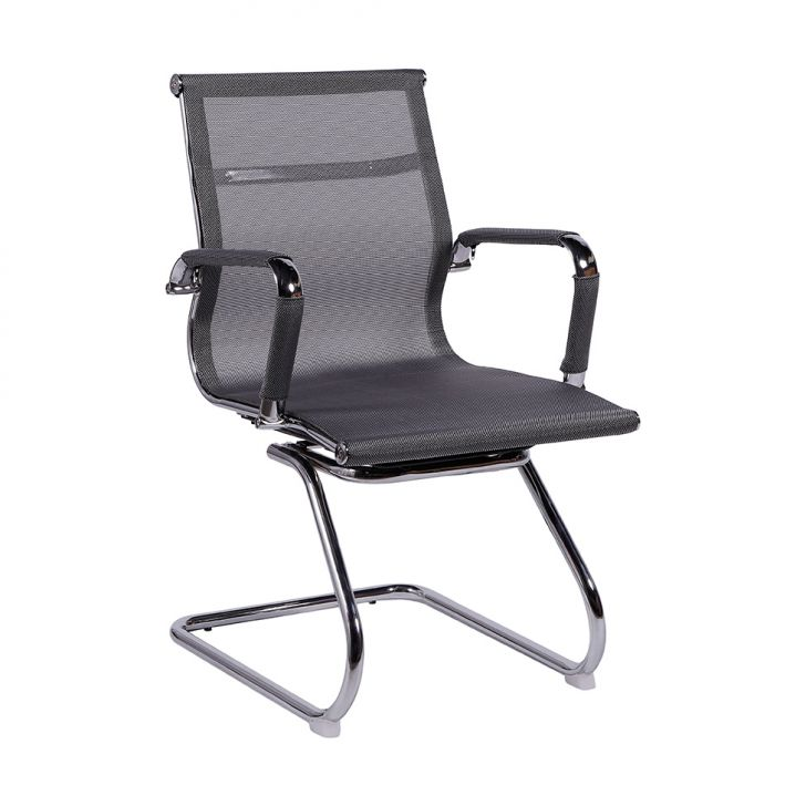 Cadeira De Escritório Interlocutor Eames Ii Cinza