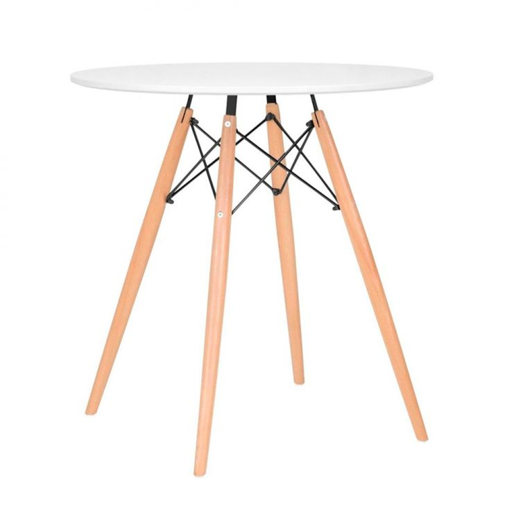 Mesa De Cozinha Redonda Well Branca 70 Cm Mesa De Cozinha Redonda Well Branca 70 Cm
