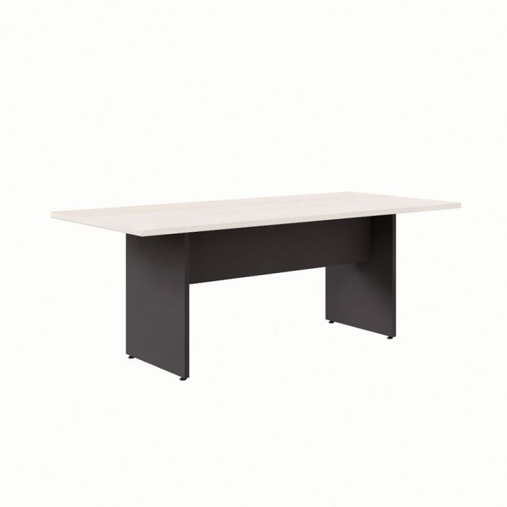 Mesa De Reunião Retangular Carvalho Berlin E Preta Mesa De Reunião Retangular Carvalho Berlin E Preta