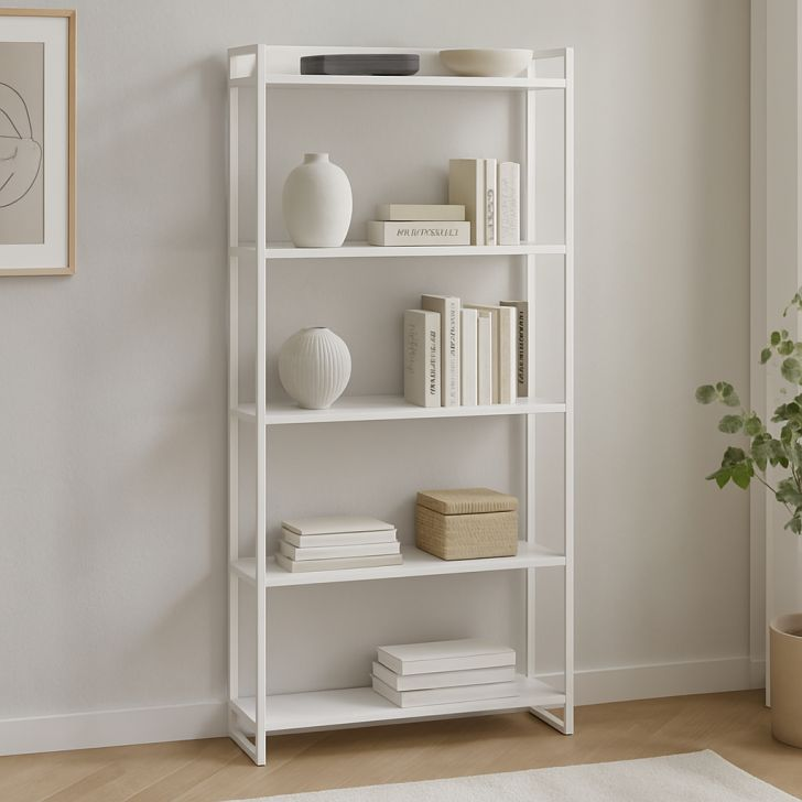 Estante Nanda Branca 80x187 Cm