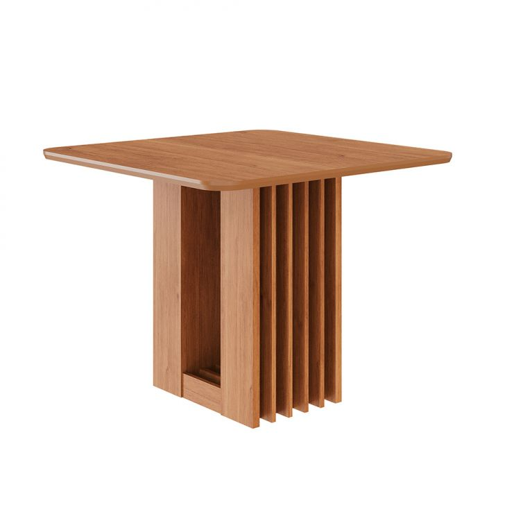 Mesa De Jantar Quadrada Com Tampo Mdf Ariela Cinamomo 95 Cm Mesa De Jantar Quadrada Com Tampo Mdf Ariela Cinamomo 95 Cm
