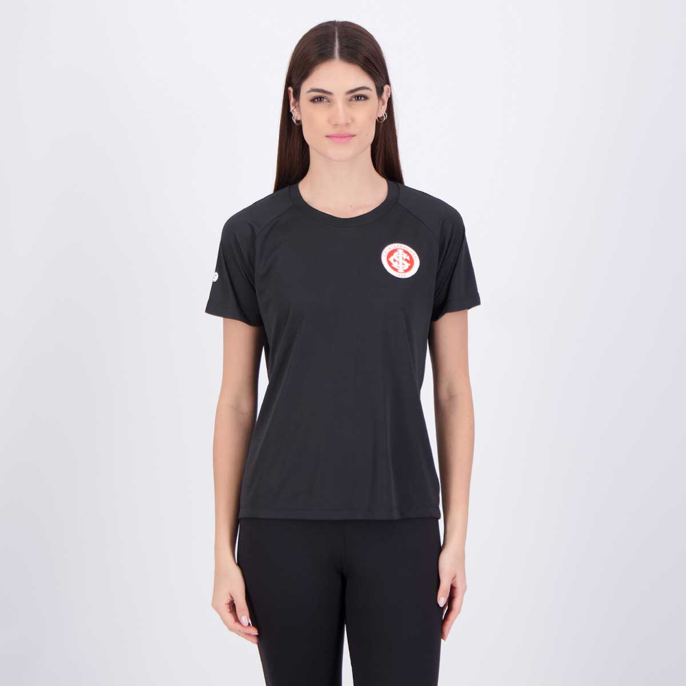 Camisa Internacional Basic Feminina Preta Camisa Internacional Basic Feminina Preta