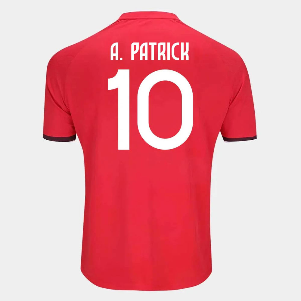 Camisa Internacional Power II Vermelha 10 Alan Patrick Camisa Internacional Power II Vermelha 10 Alan Patrick
