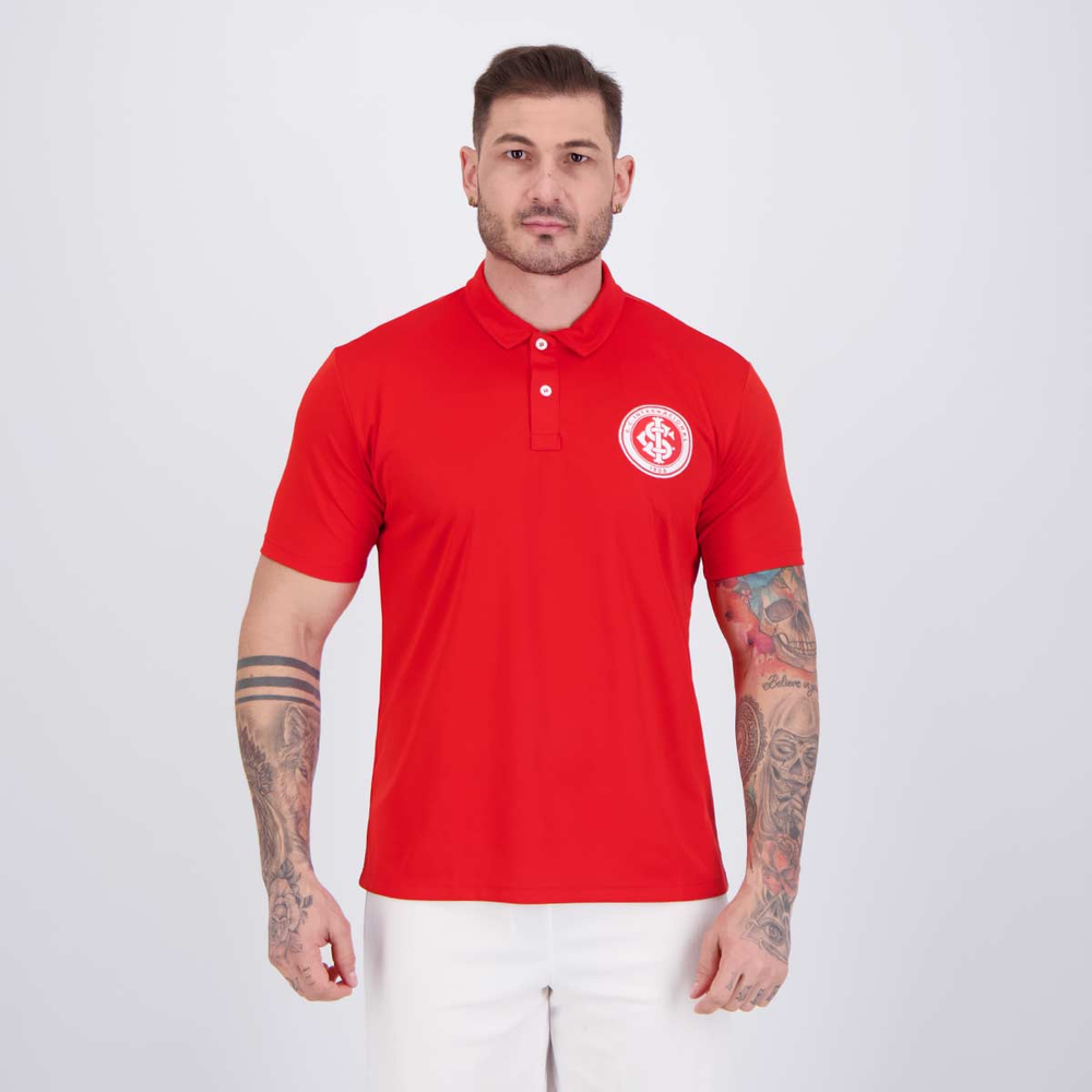Polo Internacional Colorado Vermelha Polo Internacional Colorado Vermelha