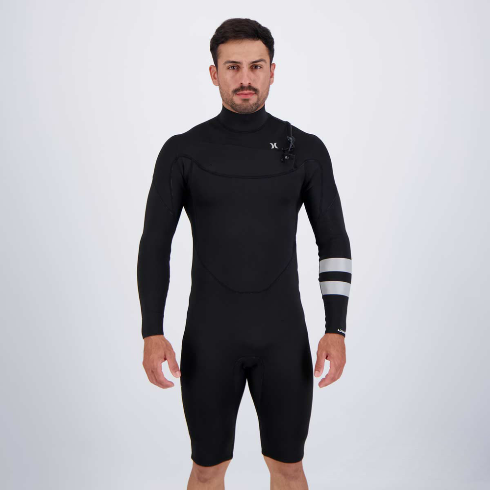 Short John Hurley M Advant 2/2 LS Springsuit Manga Longa Preto Short John Hurley M Advant 2/2 LS Springsuit Manga Longa Preto
