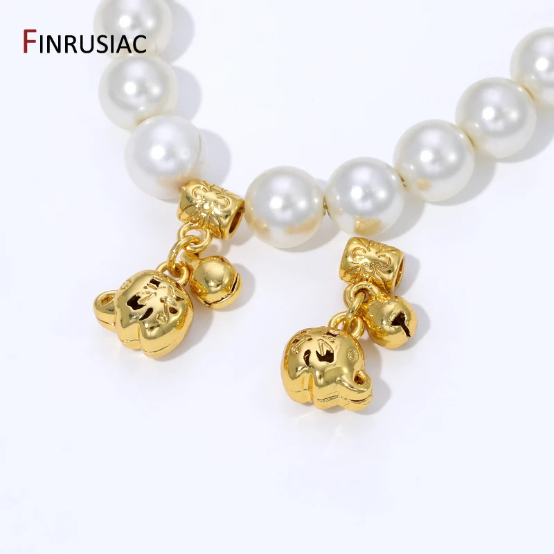 18K Gold Plated Brass Pendant Bails,Tube Connector Bail With Lucky Bell Charm For DIY Jewelry Making Findings 18K Gold Plated Brass Pendant Bails,Tube Connector Bail With Lucky Bell Charm For DIY Jewelry Making Findings