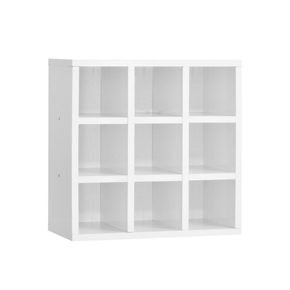 Nicho Porta Toalhas 09 Lugares 40x40cm Branco - AJL Móveis Nicho Porta Toalhas 09 Lugares 40x40cm Branco - AJL Móveis