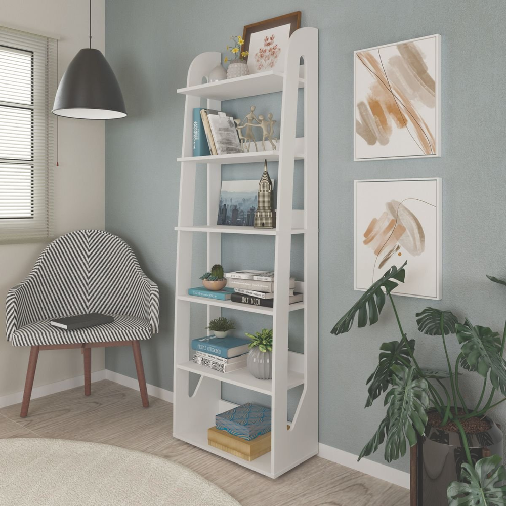 Estante Artely Floripa 6 Nichos Branco Estante Artely Floripa 6 Nichos Branco