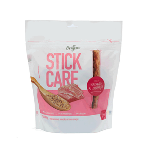 Petisco Stick Care Cães Origem Natural Salmão e Linhaça Petisco Stick Care Cães Origem Natural Salmão e Linhaça