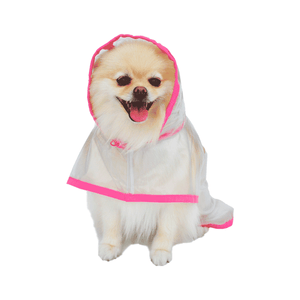 Capa de Chuva para Cachorro Rosa Bichinho Chic Capa de Chuva para Cachorro Rosa Bichinho Chic