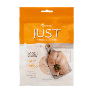 Petisco Just Peito de Frango Cozido para Cães e Gatos Petisco Just Peito de Frango Cozido para Cães e Gatos