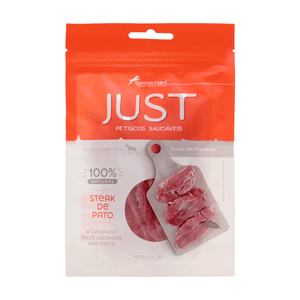 Petisco Just Steak de Pato para Cães e Gatos Petisco Just Steak de Pato para Cães e Gatos