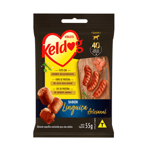Petisco Keldog Bifinho Mini Linguiça Artesanal - 55 g Petisco Keldog Bifinho Mini Linguiça Artesanal - 55 g