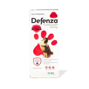 Defenza Antipulgas e Carrapatos para Cães > 4,5 a 10kg - 1 comprimido