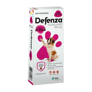 Defenza Antipulgas e Carrapatos para Cães de 40 a 56kg - 1 comprimido Defenza Antipulgas e Carrapatos para Cães de 40 a 56kg - 1 comprimido