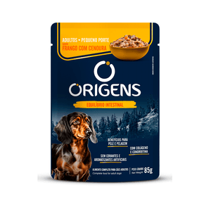 Ração Úmida Origens Cães Adultos Porte Pequeno Frango com Cenoura - 85g Ração Úmida Origens Cães Adultos Porte Pequeno Frango com Cenoura - 85g