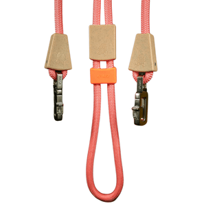Guia Dupla de Corda com Ajuste de Punho 120cm Zaylo Rosa - Único Guia Dupla de Corda com Ajuste de Punho 120cm Zaylo Rosa - Único