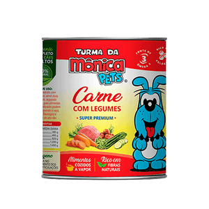 Ração Úmida Turma da Mônica Cães Carne com Legumes Ração Úmida Turma da Mônica Cães Carne com Legumes