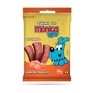 Bifinho Turma da Mônica Cães Adultos Frango - 50g Bifinho Turma da Mônica Cães Adultos Frango - 50g