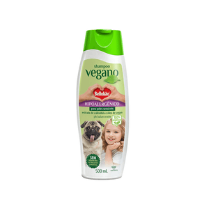 Shampoo Hipoalergênico para Cães e Gatos Bellokão Vegano - 500 ml Shampoo Hipoalergênico para Cães e Gatos Bellokão Vegano - 500 ml
