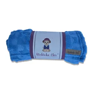 Cobertor Soninho Bichinho Chic Azul - M Cobertor Soninho Bichinho Chic Azul - M