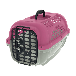 Caixa de Transporte Panther Plast Pet Rosa Caixa de Transporte Panther Plast Pet Rosa