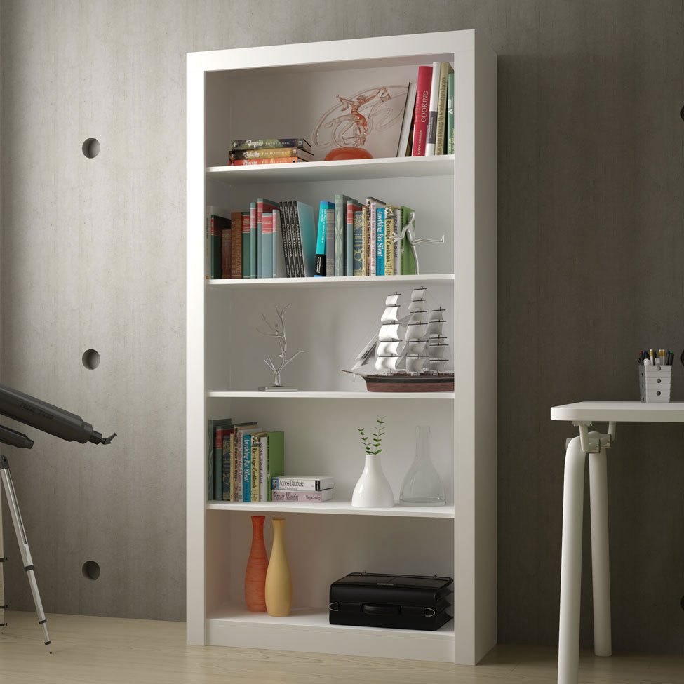 Estante Livreiro Chertan Branca Estante Livreiro Chertan Branca