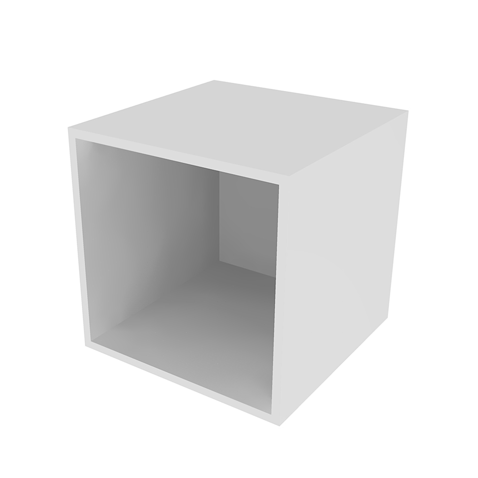 Nicho Quadrado Cubo III Branco Nicho Quadrado Cubo III Branco