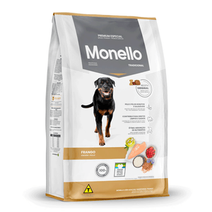 Ração Monello Cães Adultos Tradicional Frango Ração Monello Cães Adultos Tradicional Frango